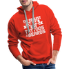 The Coolest Dads Have Tattoos and Beards Men’s Premium Hoodie - red