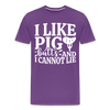 I Like Pig Butts And I Cannot Lie Men's Premium T-Shirt