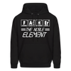 FATHER The Noble Element Periodic Elements Heavy Blend Adult Hoodie - black