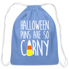 Halloween Puns are so Corny Cotton Drawstring Bag