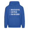 Funny Obsessive Coffee Disorder Men's Hoodie