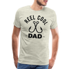 Reel Cool Fish Hooks Dad Fishing Men's Premium T-Shirt