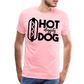 Hot Diggity Dog Funny Grilling Men's Premium T-Shirt