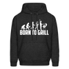 Born To Grill Evolution BBQ Heavy Blend Adult Hoodie