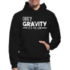 Obey Gravity It's the Law Gildan Heavy Blend Adult Hoodie