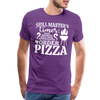 Grill Masters Timer Men's Premium T-Shirt - purple