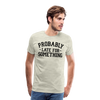 Probably Late for Something Men's Premium T-Shirt