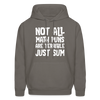 Not All Math Puns Are Terrible Just Sum Funny Men's Hoodie