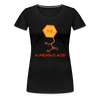 A-Mean-O Acid Science Joke Women’s Premium T-Shirt - black