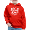 Nacho Average Kid Funny Kids‘ Premium Hoodie - red