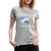 Just a Plane T-Shirt Airplane Pun Women’s Premium T-Shirt - heather gray