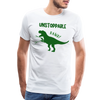 Unstoppable T-Rex Dinosaur Men's Premium T-Shirt