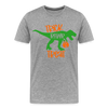 Trick Rawr Treat Dinosaur Halloween Men's Premium T-Shirt - heather gray