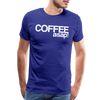 Funny Coffee ASAP! Men's Premium T-Shirt - royal blue