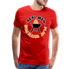 Real Men Play with Fire Funny BBQ Men's Premium T-Shirt