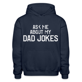Ask Me About My Dad Jokes Gildan Heavy Blend Adult Hoodie