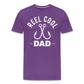Reel Cool Dad Fishing Men's Premium T-Shirt