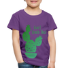 Can't Touch This! Cactus Pun Toddler Premium T-Shirt - purple
