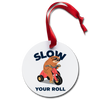 Slow Your Roll Sloth Holiday Ornament