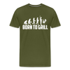 Born To Grill Evolution BBQ Men's Premium T-Shirt