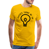 Physics Turns Me On Funny Geek Men's Premium T-Shirt
