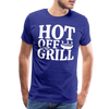 Hot Off The Grill Men's Premium T-Shirt - royal blue
