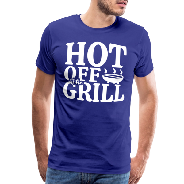 Hot Off The Grill Men's Premium T-Shirt - royal blue