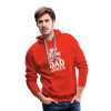 King of the Dad Jokes Men’s Premium Hoodie - red