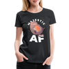 Cat Majestic AF Funny Women’s Premium T-Shirt - black