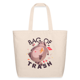 Funny Raccoon Bag of Trash Eco-Friendly Cotton Tote