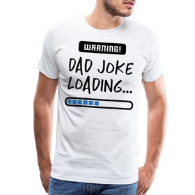 Warning...Dad Joke Loading Funny Men's Premium T-Shirt