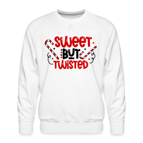 Sweet But Twisted Candy Cane Men’s Premium Sweatshirt