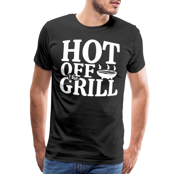 Hot Off The Grill Men's Premium T-Shirt - black