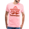 Nacho Valentine Men's Premium T-Shirt - pink