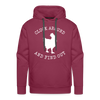 Cluck Around and Find Out Chicken Men’s Premium Hoodie - burgundy