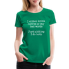 I Either Drink Coffee or Say Bad Words Women’s Premium T-Shirt