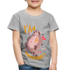 I'm Trashed Funny Raccoon Toddler Premium T-Shirt - heather gray