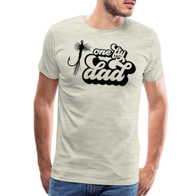 One Fly Dad Fly Fishing Men's Premium T-Shirt