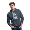 King of the Dad Jokes Men’s Premium Hoodie - heather denim