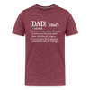Dad Definition Men's Premium T-Shirt