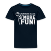 Camper's Have S'More Fun! Funny Camping Toddler Premium T-Shirt - deep navy