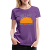 Isn't Life SpecTacolar?!? Funny Taco Food Pun Women’s Premium T-Shirt - purple