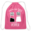 You're the Salt to my Pepper Funny Love Cotton Drawstring Bag