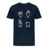 Rock, Paper, Scissors, Table Saw Funny Men's Premium T-Shirt