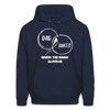 Dad Jokes Where the Magic Happens Funny Men's Hoodie