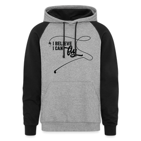 I Believe I Can Fly Fishing Colorblock Hoodie