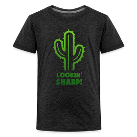 Lookin' Sharp! Cactus Pun Kids' Premium T-Shirt