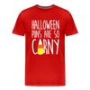 Halloween Puns are so Corny Men's Premium T-Shirt - red