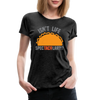 Isn't Life SpecTacolar?!? Funny Taco Food Pun Women’s Premium T-Shirt - charcoal grey