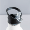 Ain't No Hood Like Fatherhood Funny Water Bottle - white